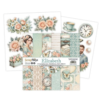 ScrapBoys Elizabeth 6x6 Inch Paper Pad (SB-ELIZ-09)